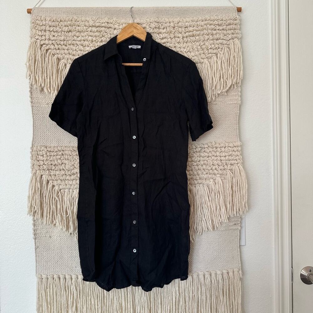 James Perse Side Panel Shirt Dress